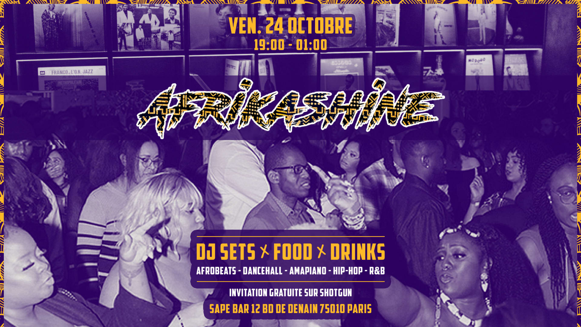 Afrikashine Afterwork Cover