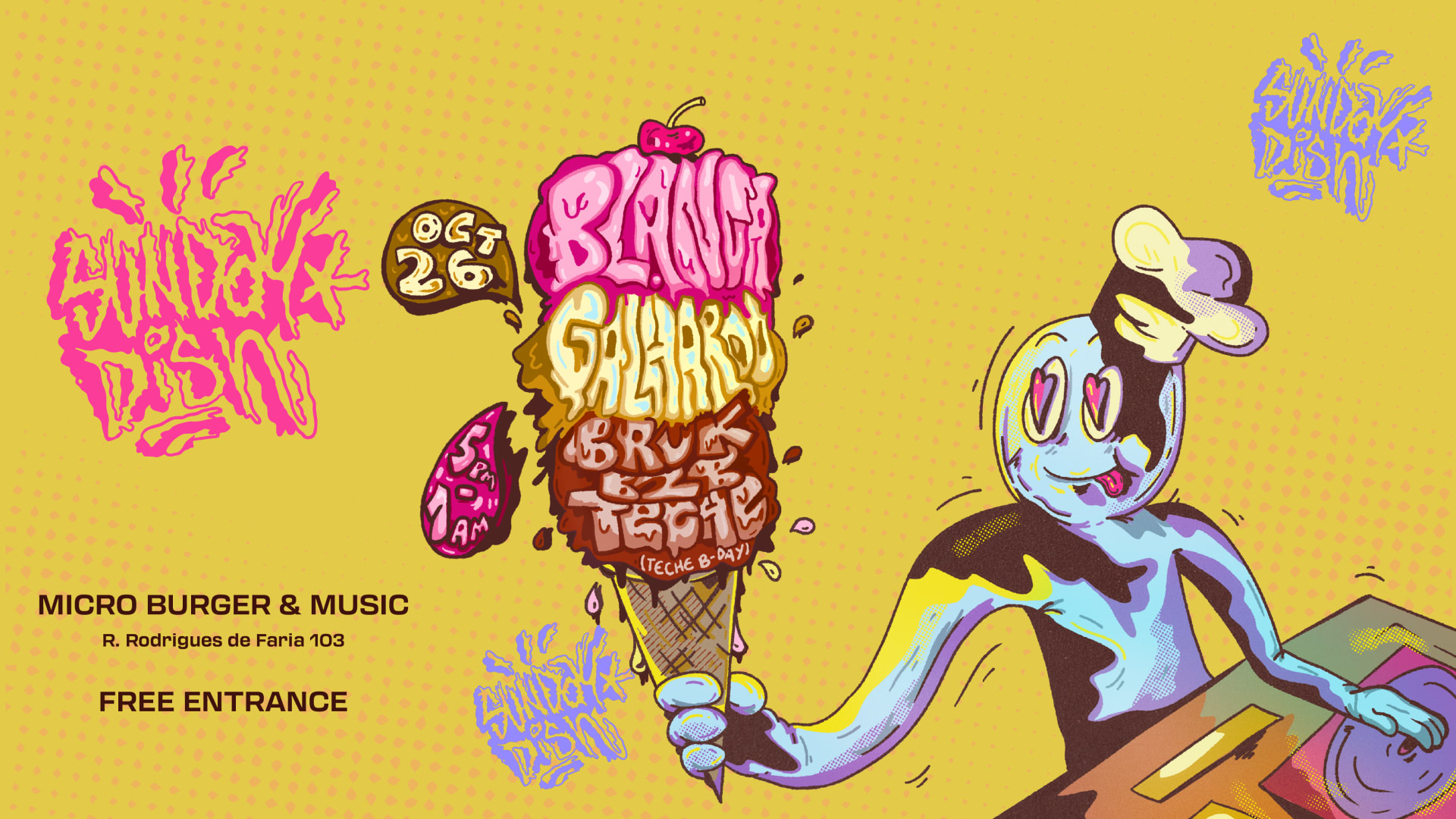 Sunday Dish With Blan.Ca, Galhardo, Brukb2bteche Cover