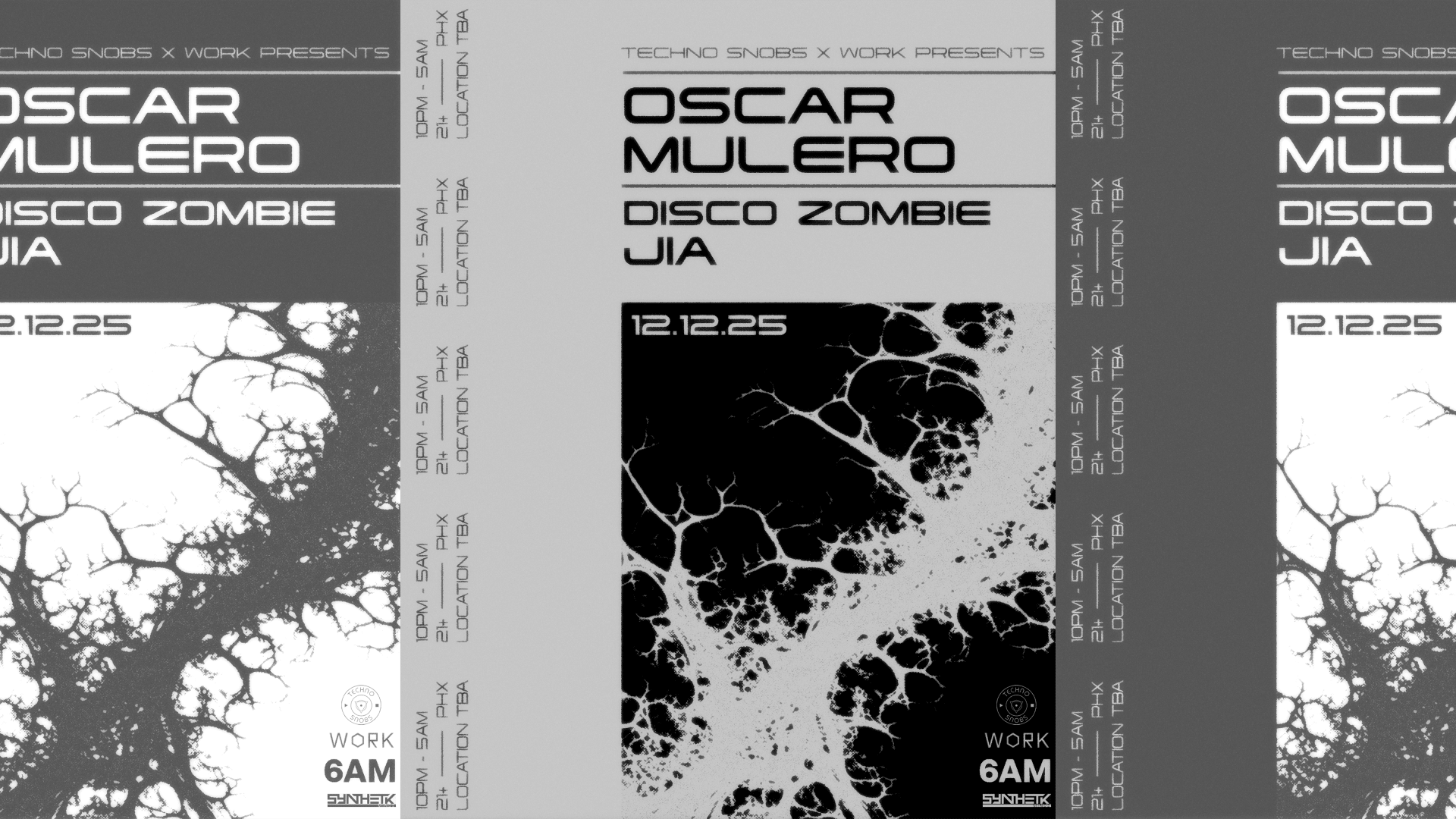 Techno Snobs X Work Presents: Oscar Mulero Cover