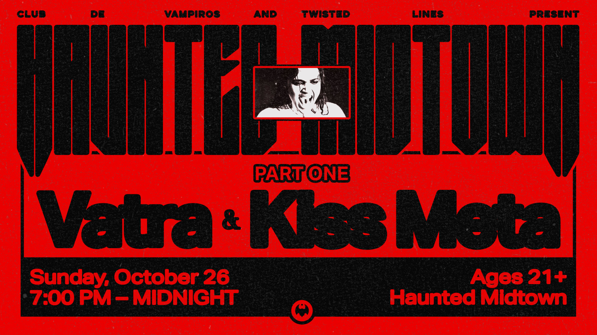 Club De Vampiros & Twisted Lines: Haunted Midtown (Part One) Cover