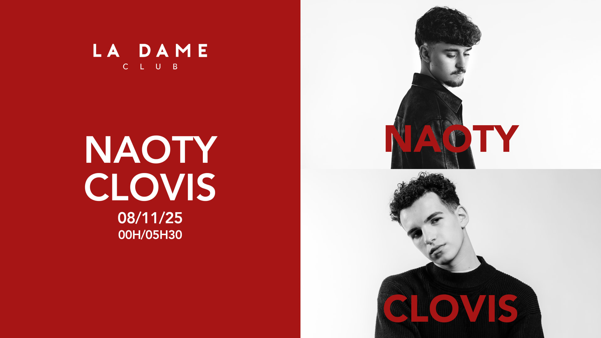 La Dame // Sam 08 Novembre // Naoty - Clovis Cover