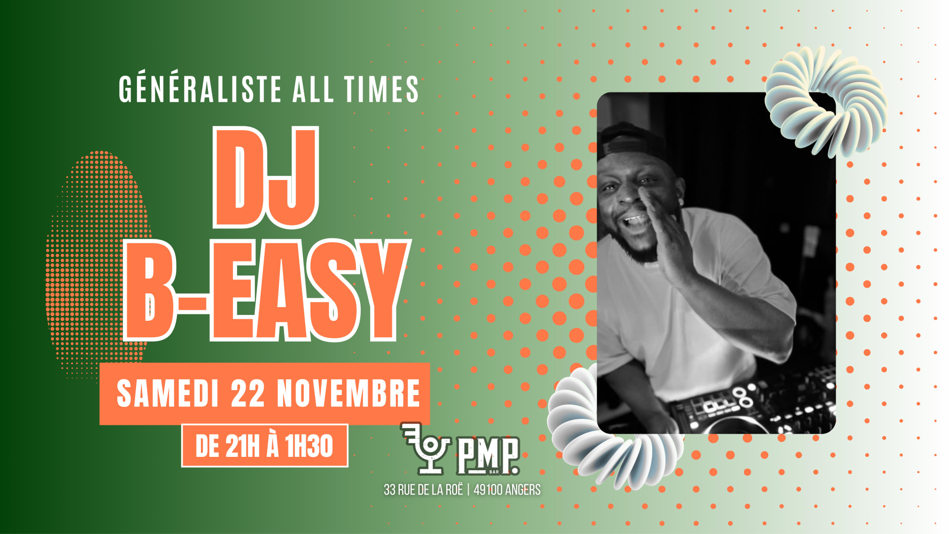 Dj B-Easy (Généraliste All Times Au Pmp Bar) Cover