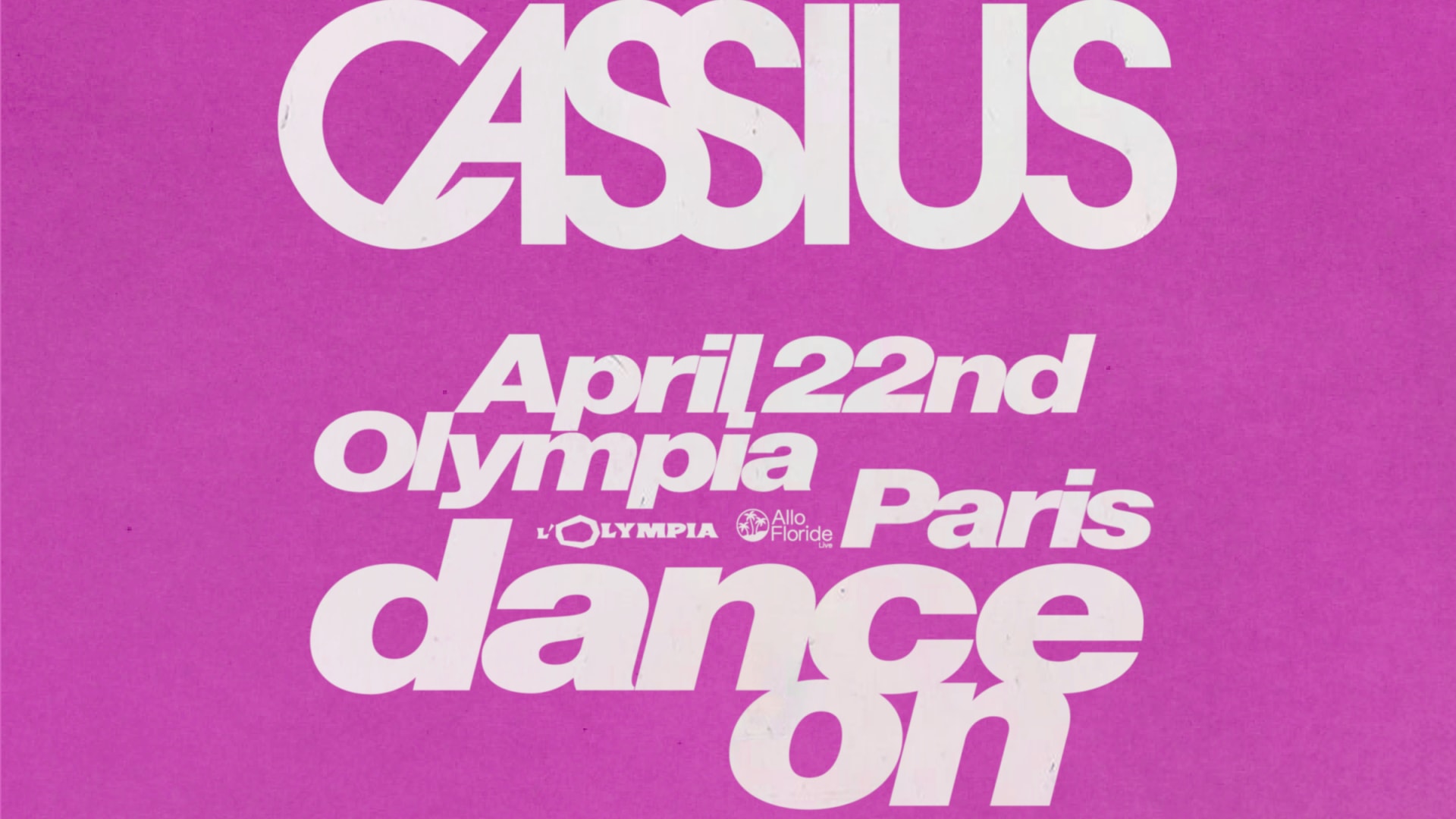 Cassius — Olympia Cover