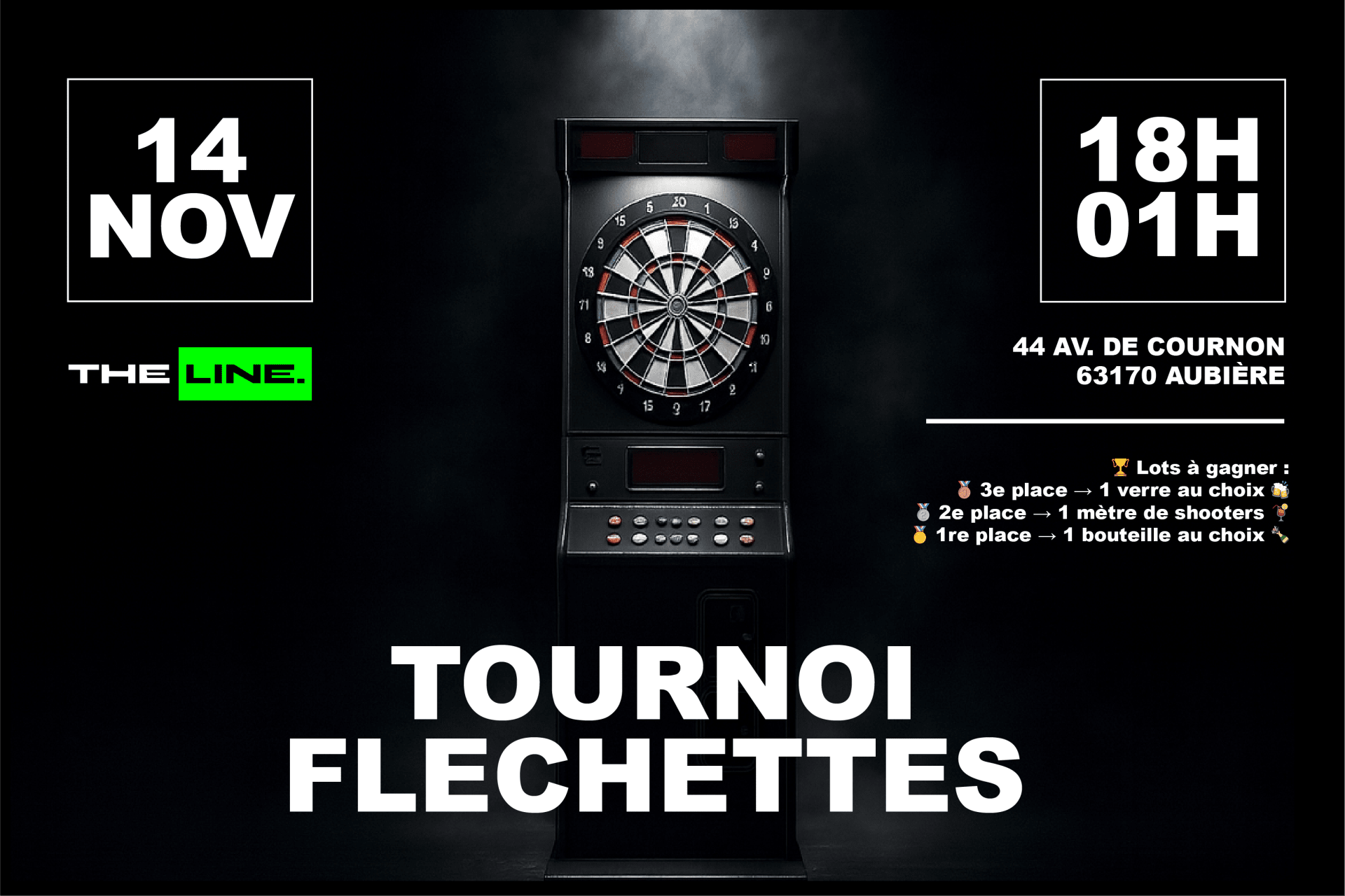 The Line Darts Legends Cover