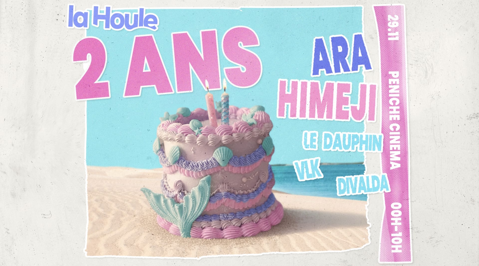 La Houle Fête Ses 2 Ans À La Péniche Cinéma ! Cover