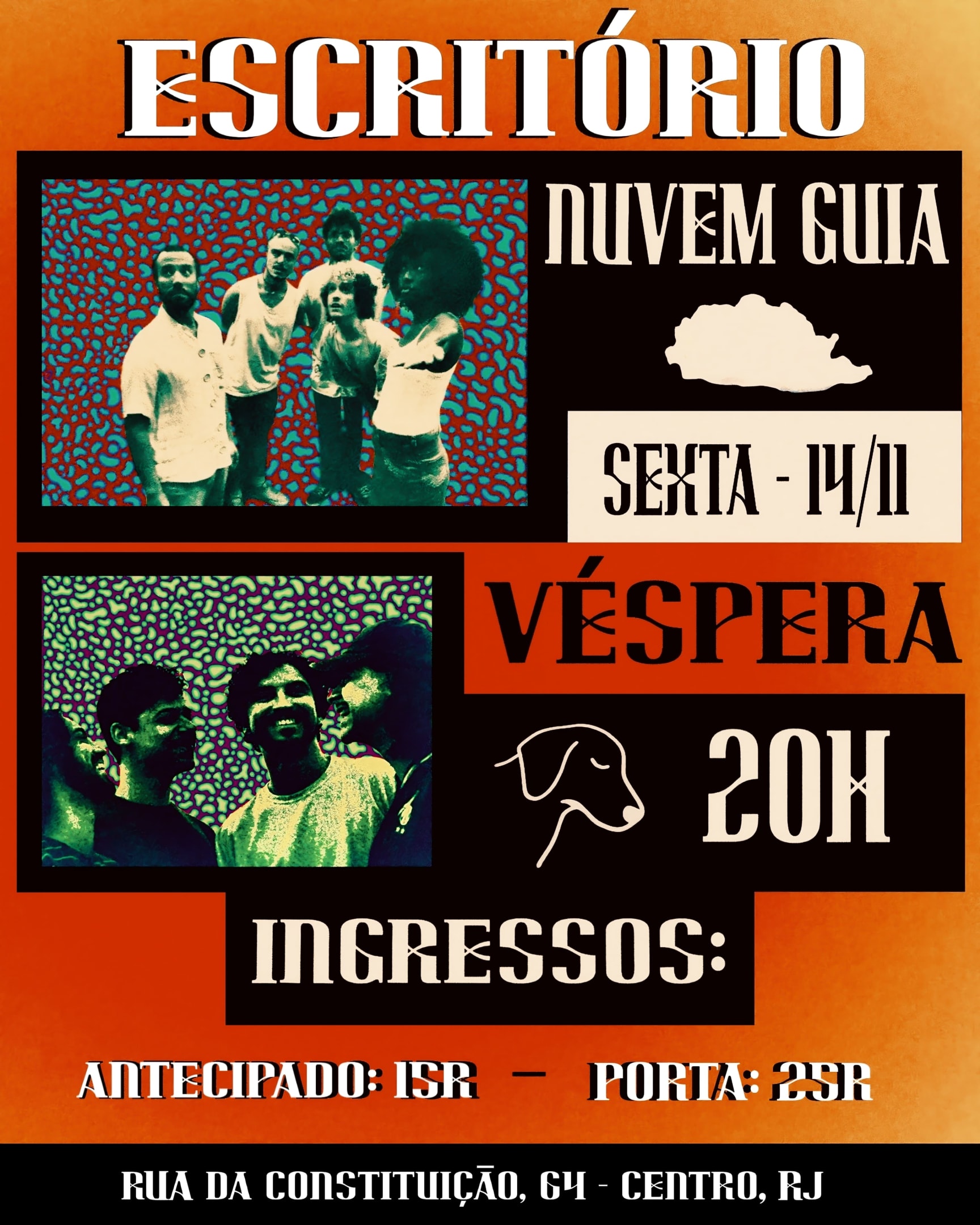 Nuvem Guia + Véspera No Escritório Cover