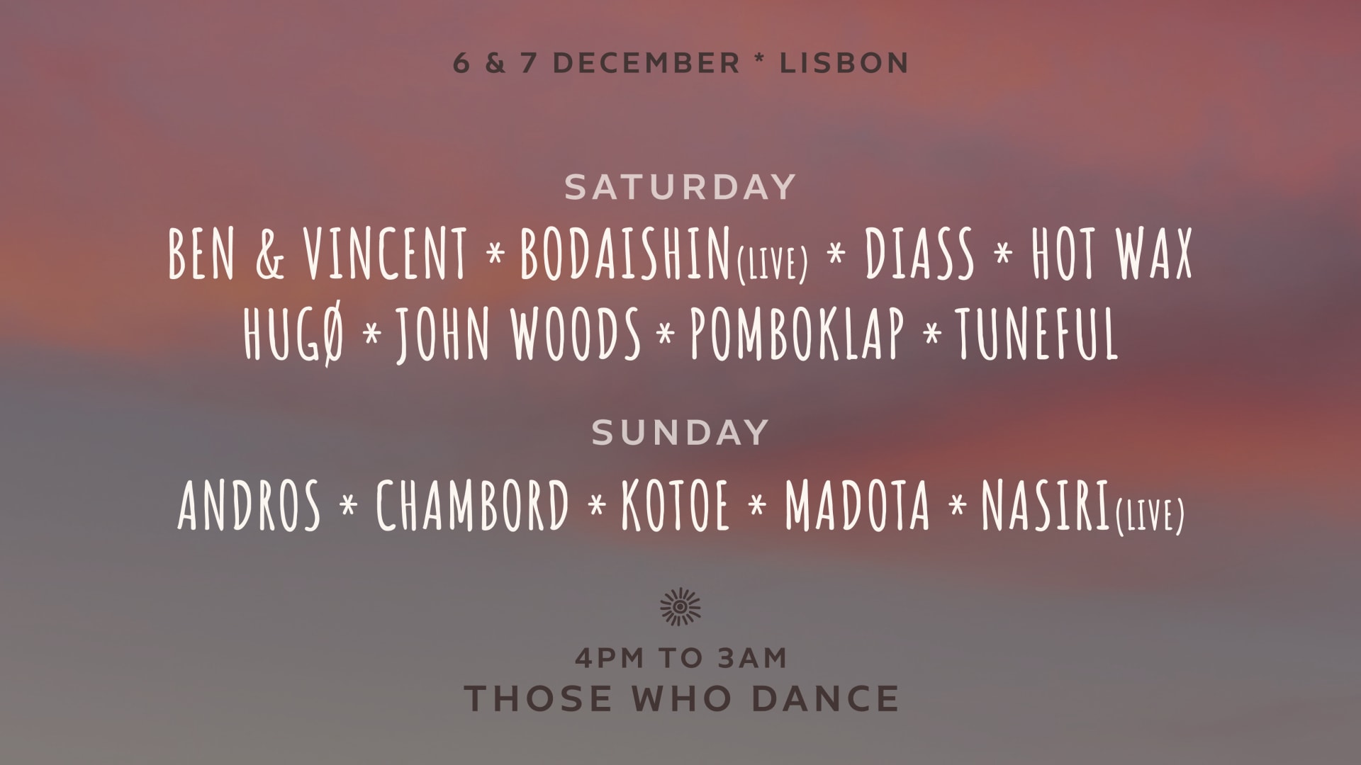 Goat Community Gathering - Lisbon Weekender Cover