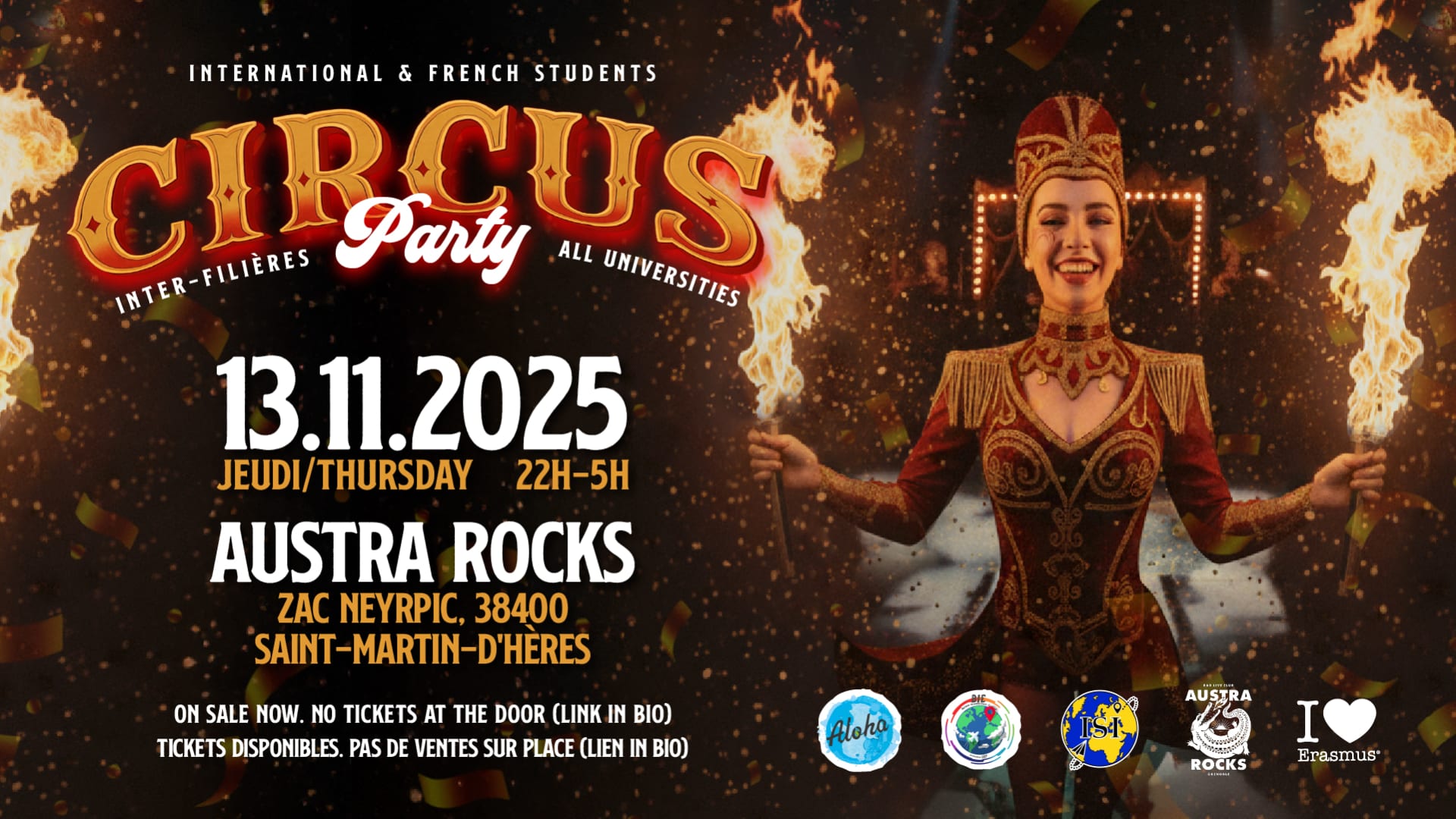 Circus Party @ Austra Rocks Cover