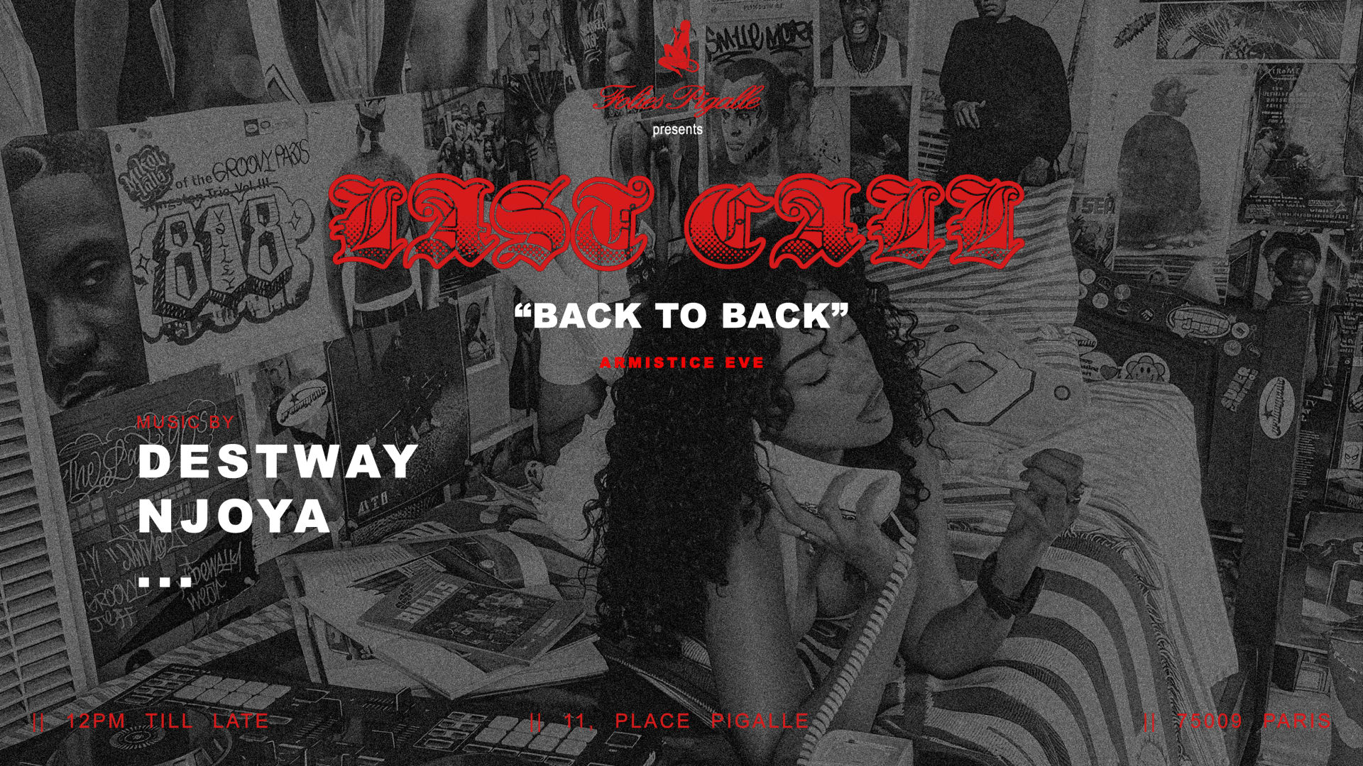 Last Call : Hosted By Traphouse - Lundi 10 Novembre Cover