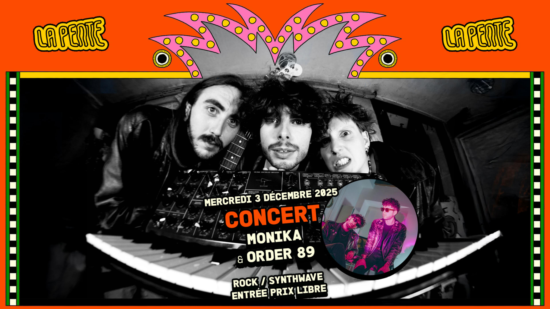 Concert : Order89 & Monika Cover