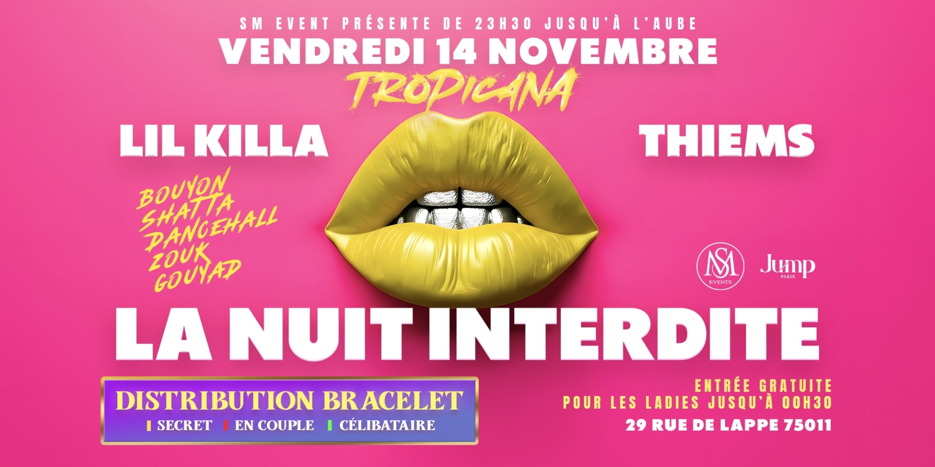 La Tropicana - La Nuit Interdite - Dj Lil Killa & Dj Thiems Cover