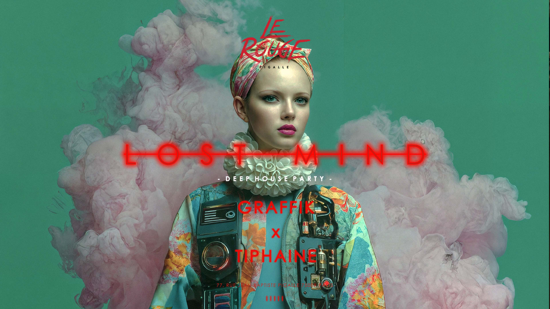 Lost Mind -Mercredi 19 Novembre - Le Rouge Cover