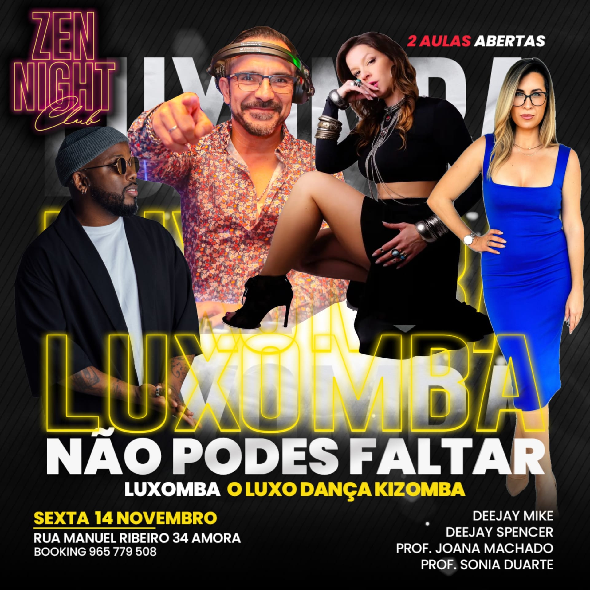 Luxomba - O Luxo Dança Kizomba - 14.Nov Cover