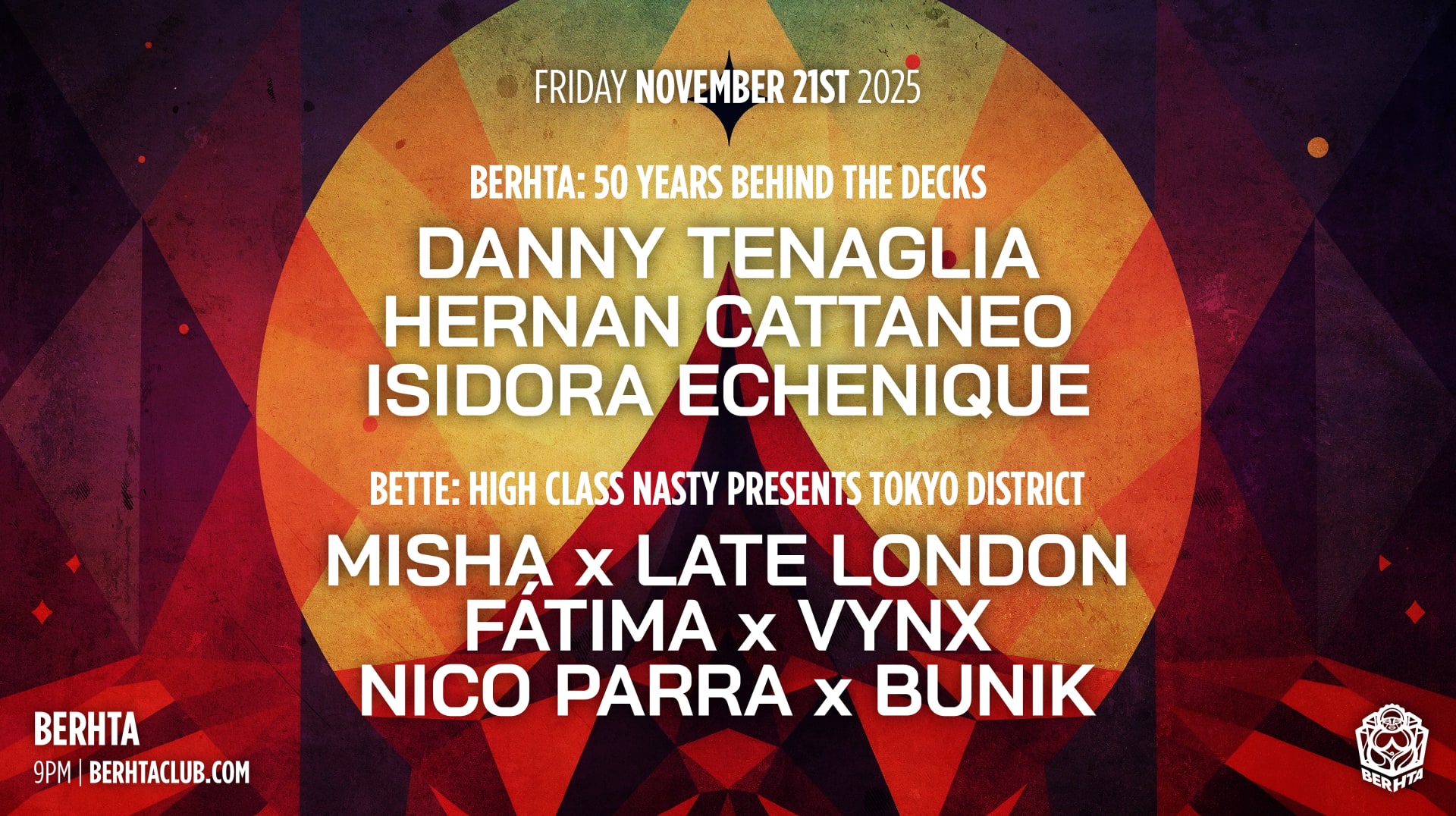50 Years Behind The Decks: Danny Tenaglia - Hernan Cattaneo Cover