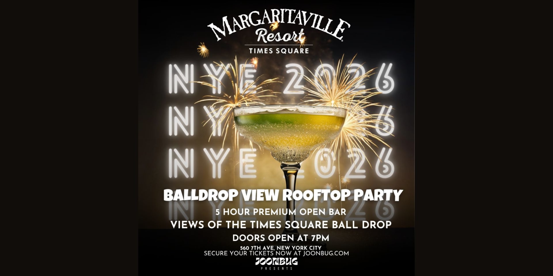 Nyc Nye 26 Margaritaville Rooftop Ball Drop View Cover