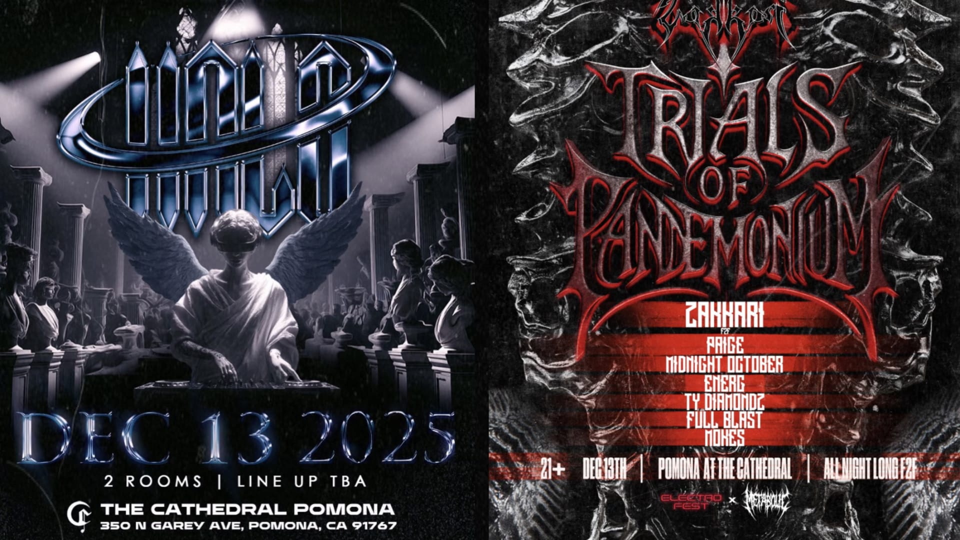 Halo & Trials Of Pandemonium | December 13th Cover