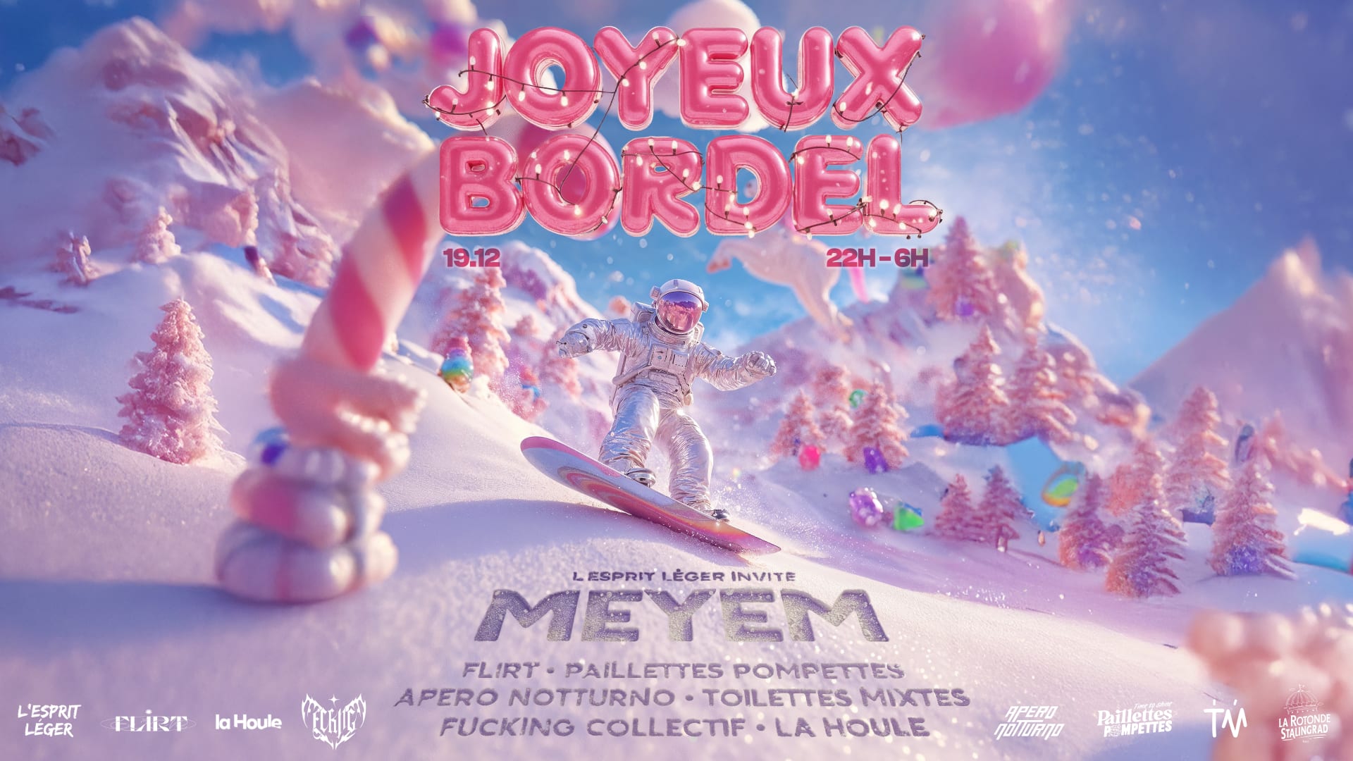 Joyeux Bordel Xxl · Meyem, Flirt, La Houle & More Cover