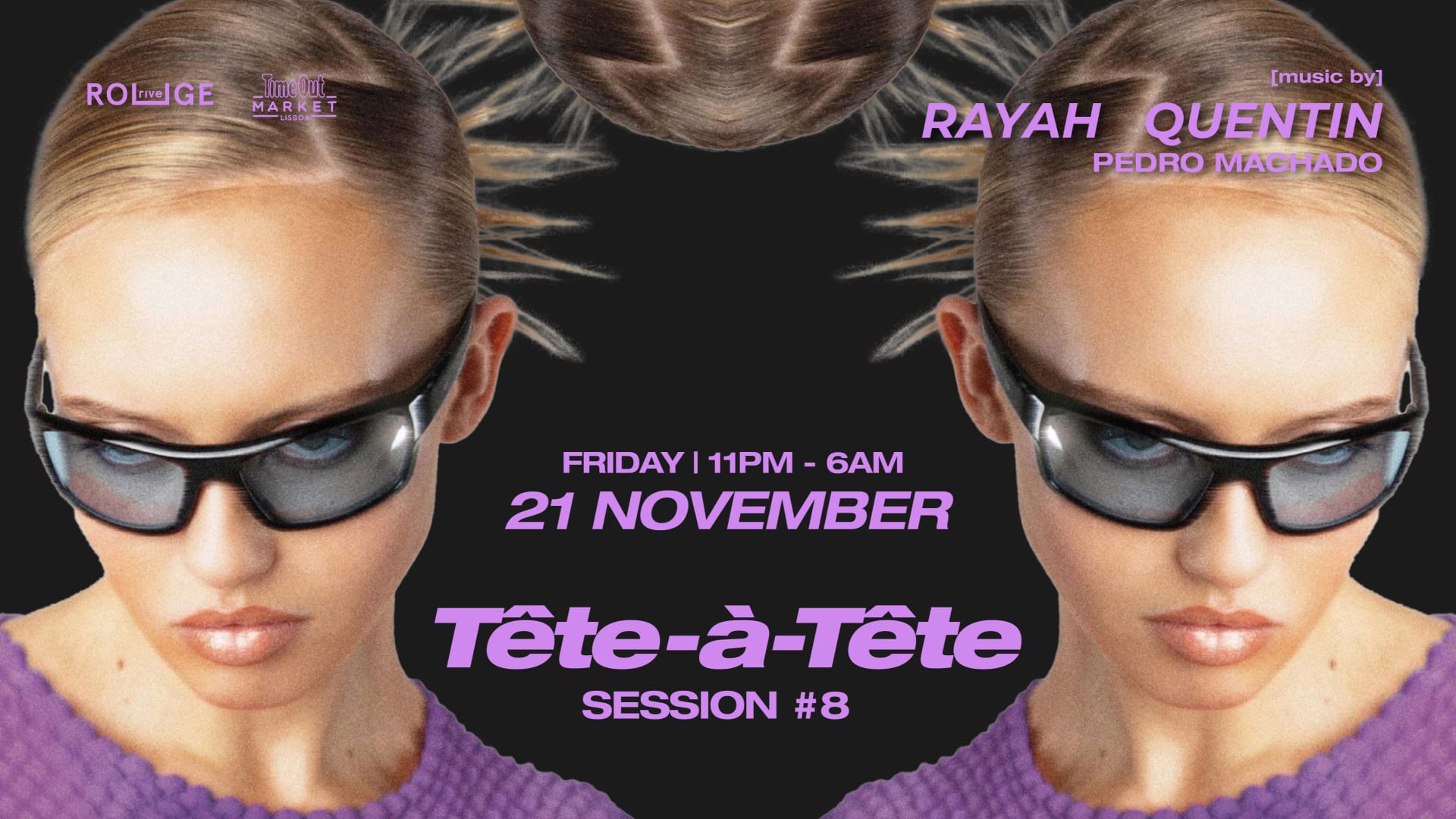 Tete À Tete Invites Rayah & Quentin Cover