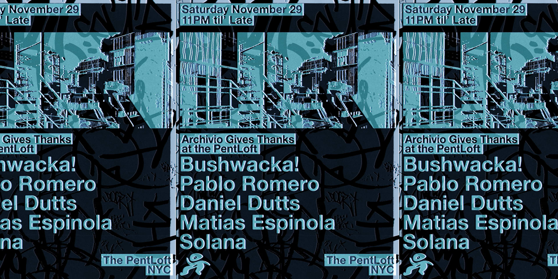 Archivio Records Showcase W/ Bushwacka! Cover