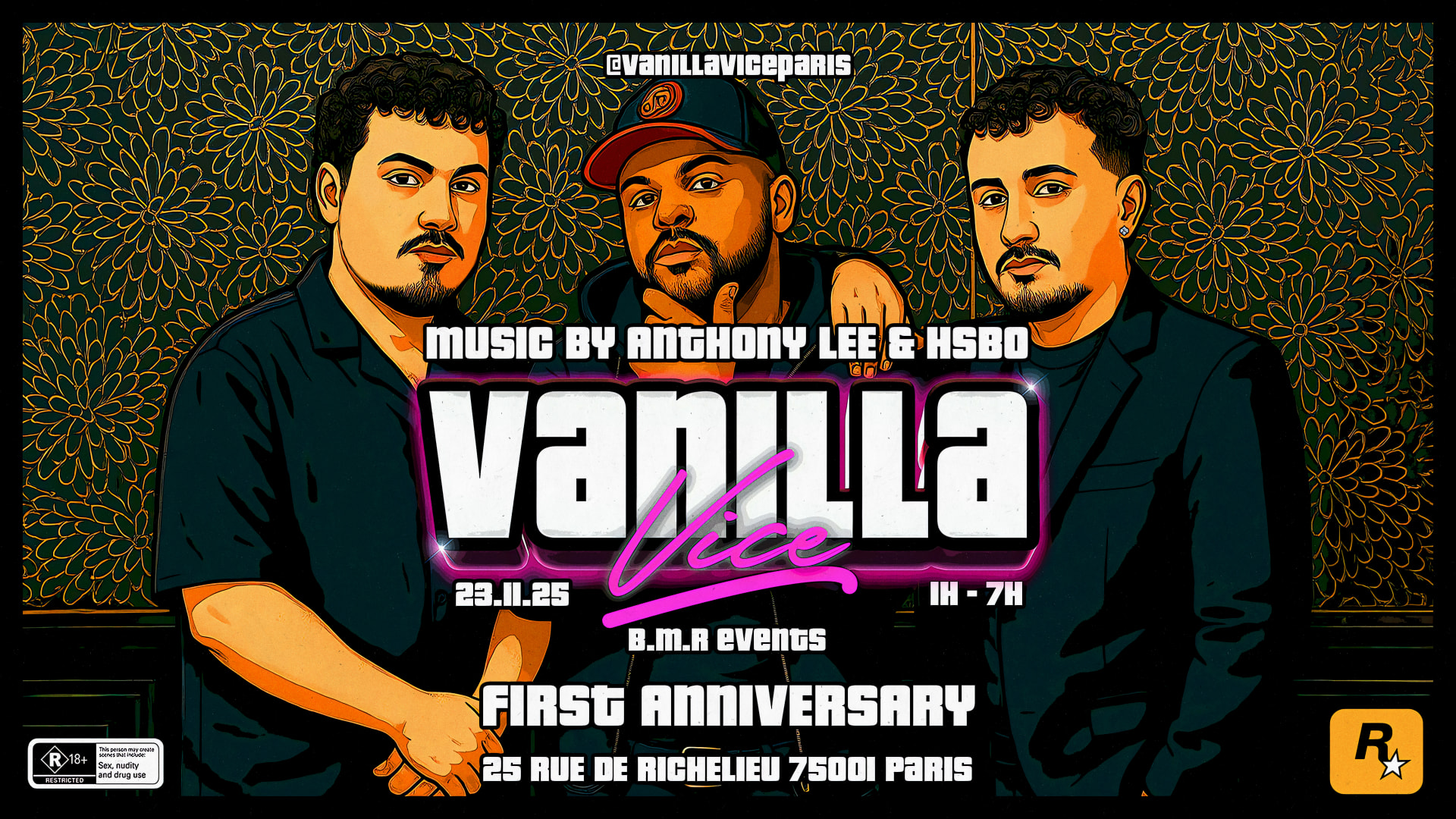 Vanilla Vice | First Anniversary Cover