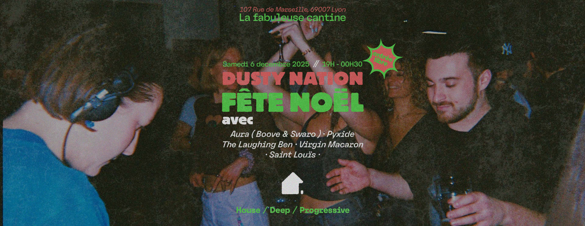 Dusty Nation Fête Noël W/ Aura (Boove B2b Swaro) Cover