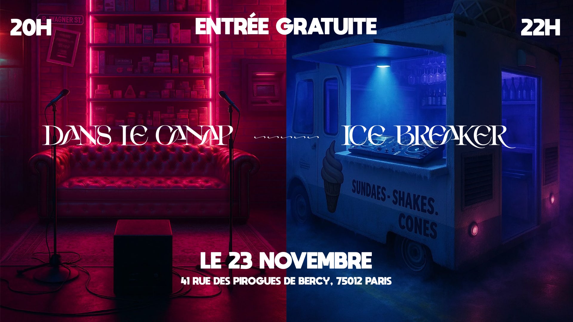 Dans Le Canap + Ice Breaker Cover