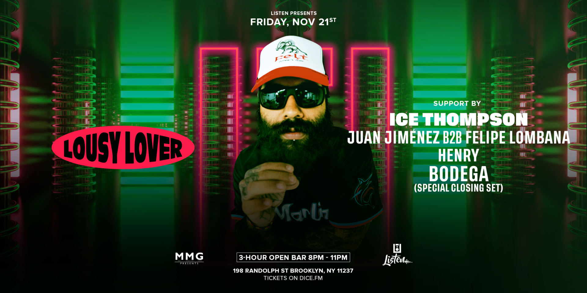 The Factory X Listen  Friday Night Party Lousy Lover & More Cover