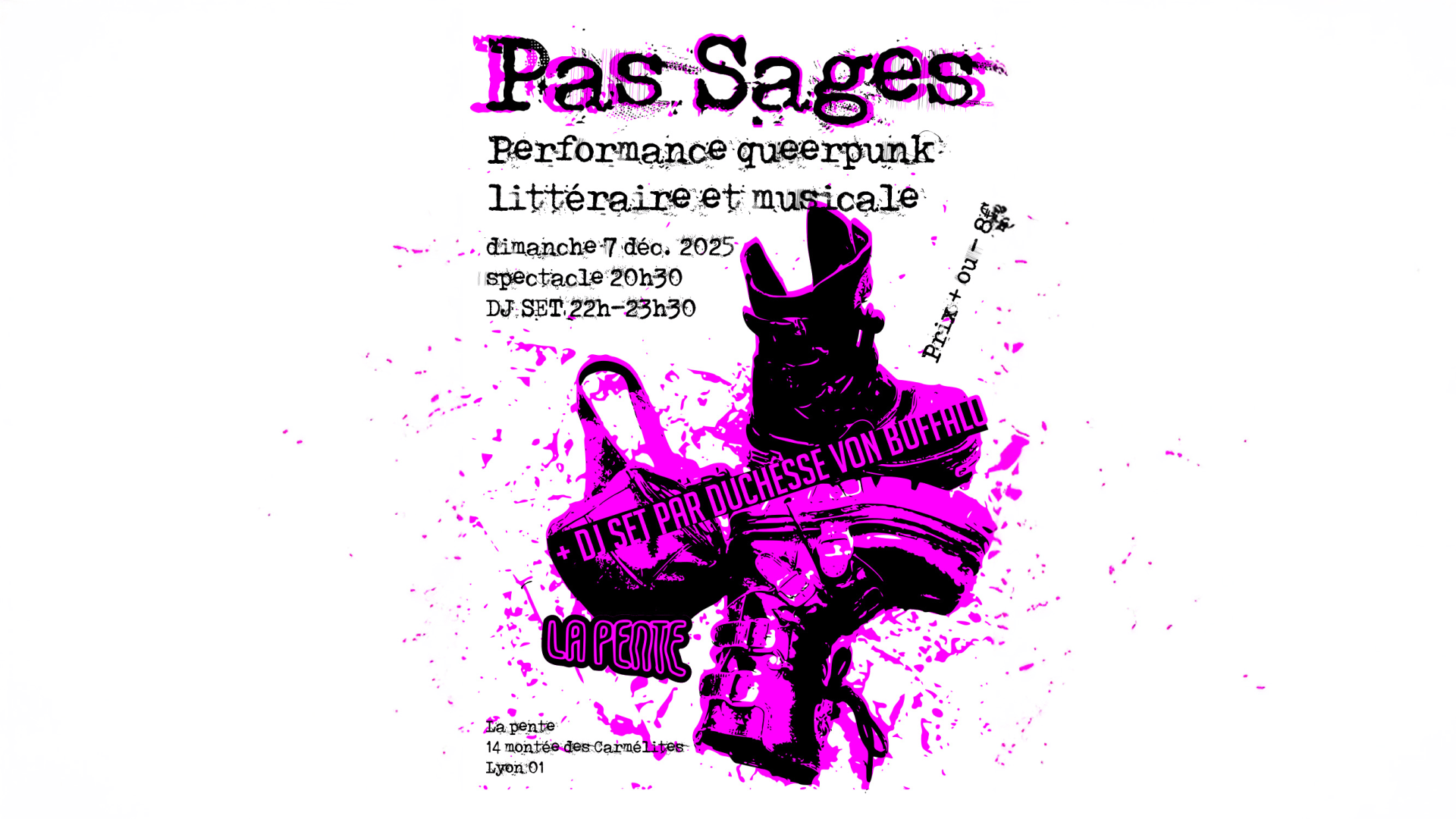 Pas Sages ! & Duchesse Von Buffalo (Queer-Punk) Cover