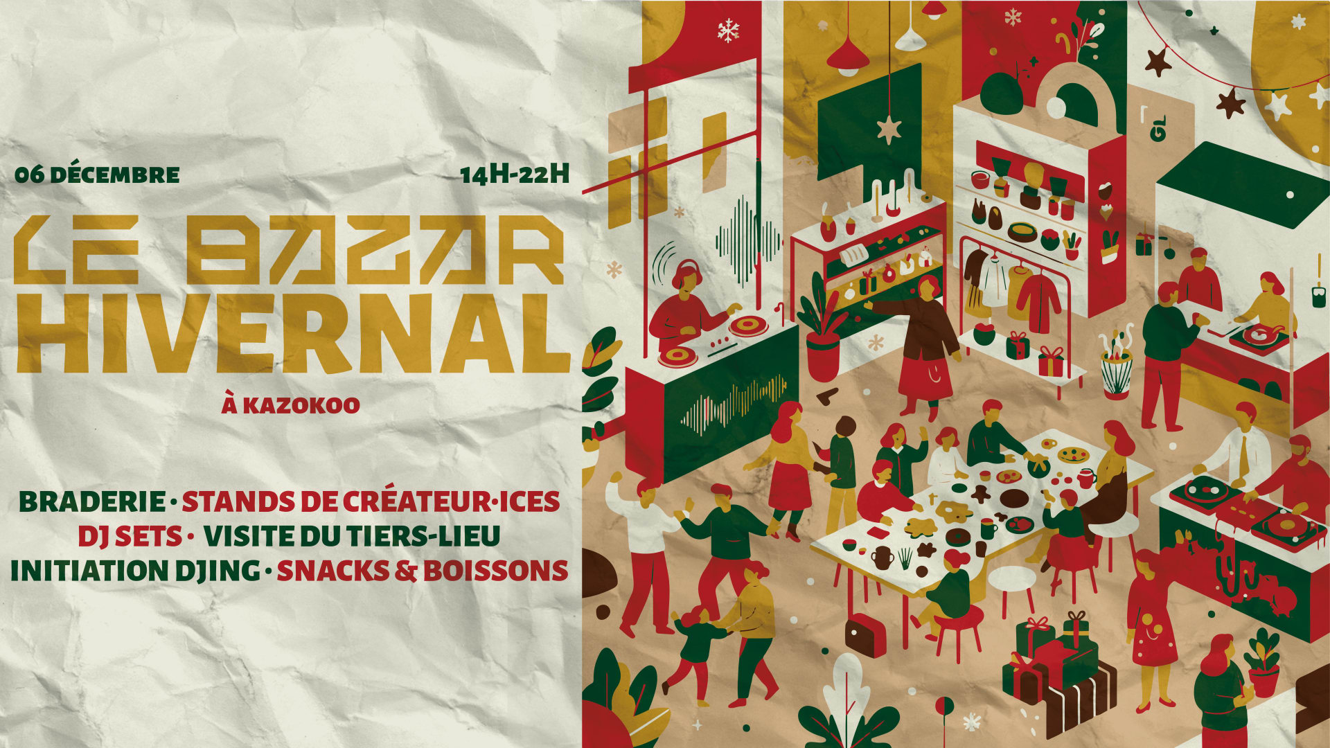 Bazar Hivernal - 6 Décembre Cover