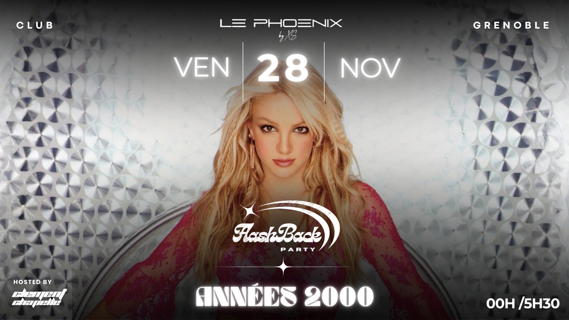 Flashback Party - Années 2000s 2010s - Phoenix Grenoble Cover