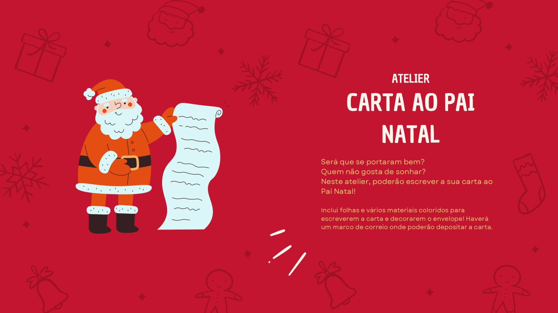 Letter To Santa Workshop - Amazonas Xmas Market (30 Nov) Cover