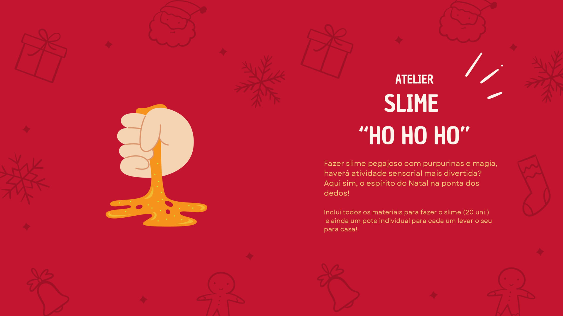 Slime “Ho Ho Ho” Workshop Cover