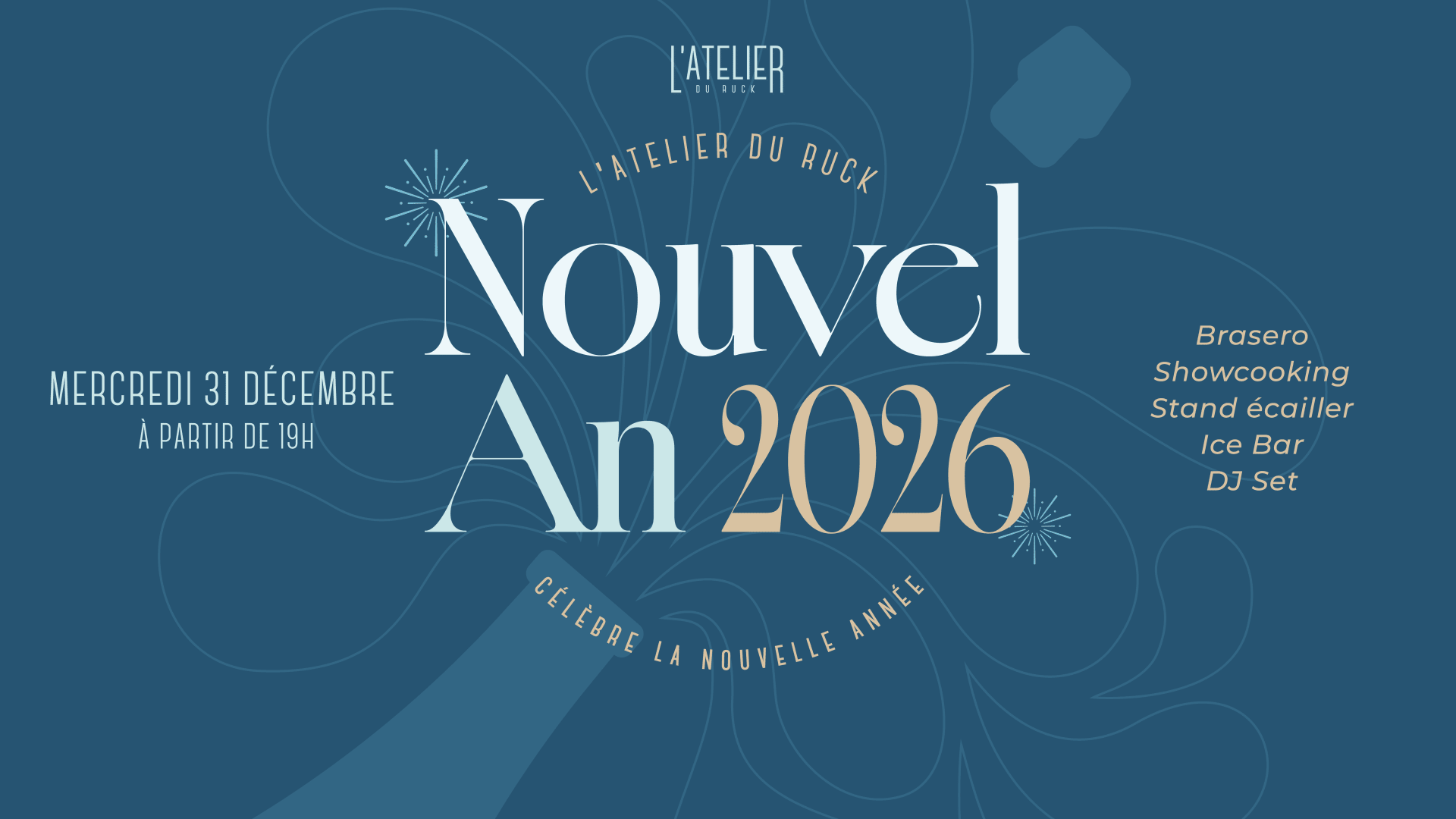 L'atelier Du Ruck Célèbre Le Nouvel An Cover