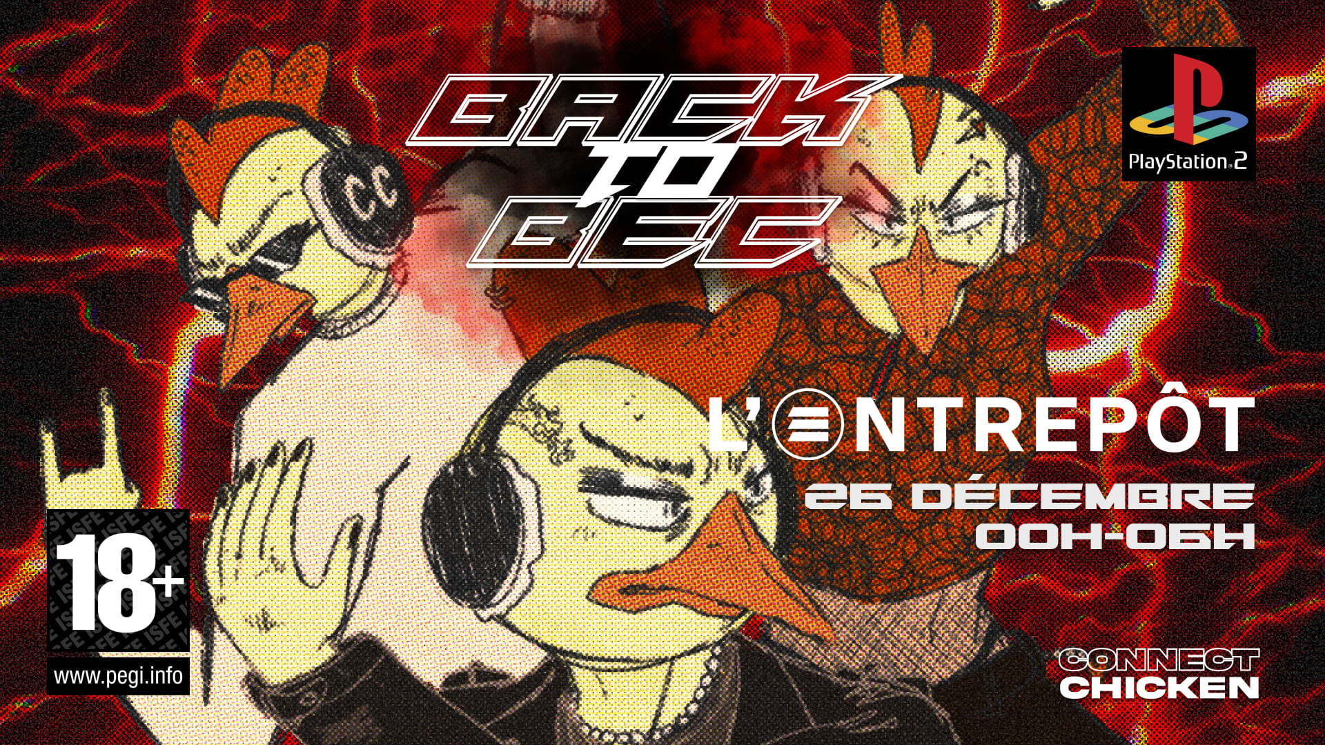 Back To Bec - Connect Chicken X L'entrepôt Cover