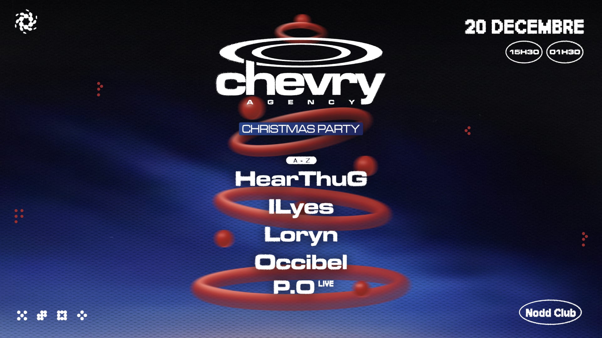 Chevry Christmas Party Cover