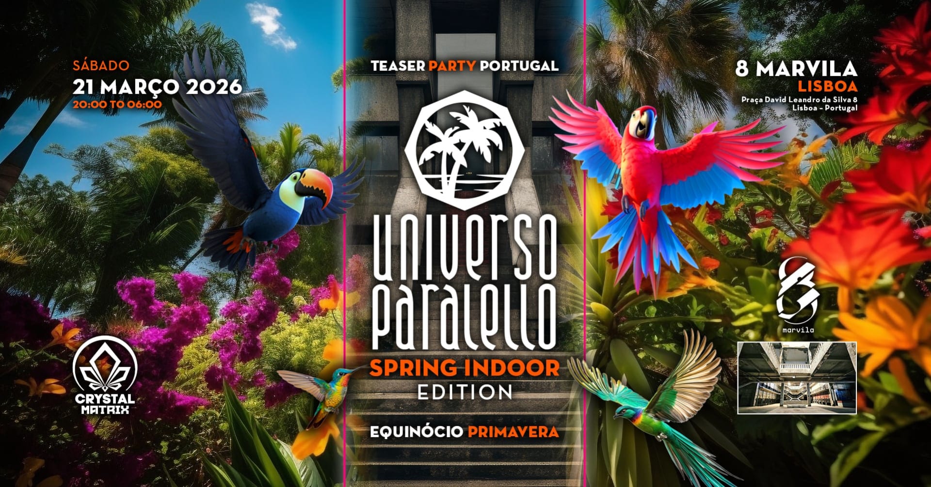 Universo Paralello Teaser Spring Indoor Edition Cover