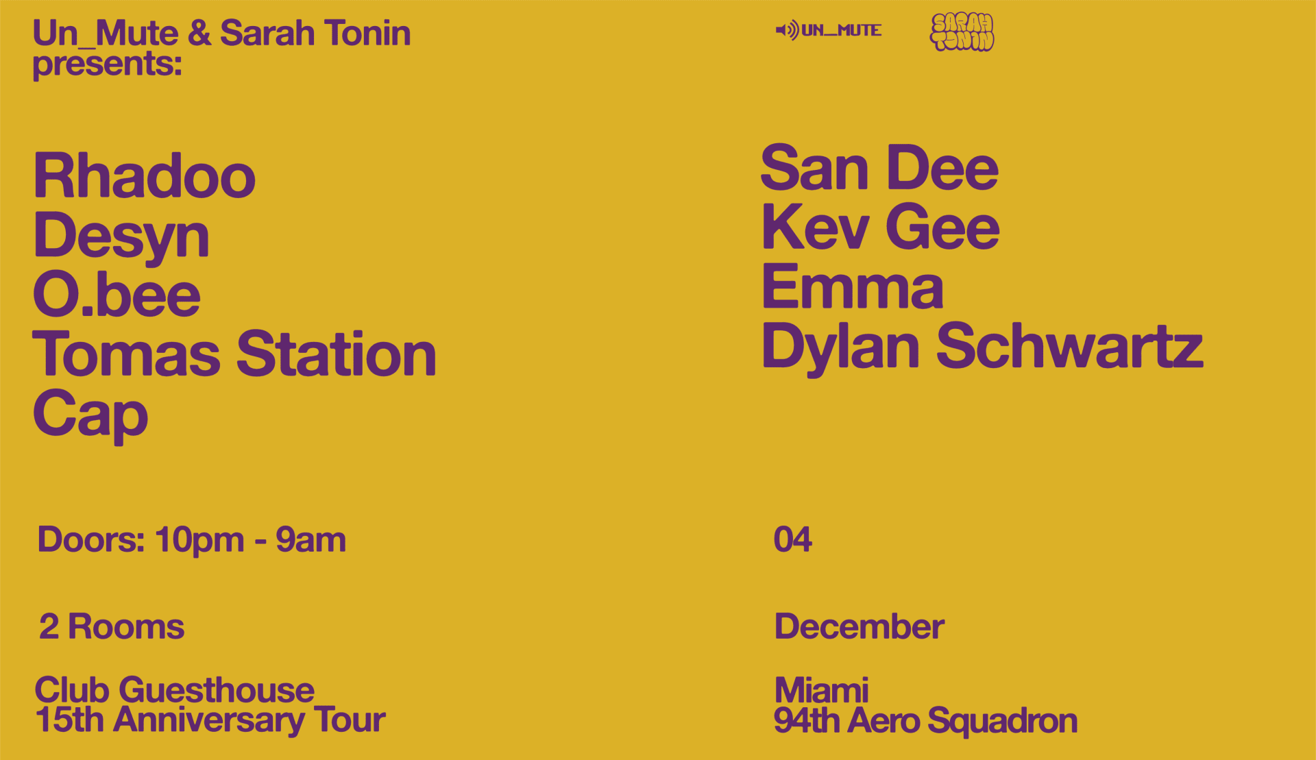 Rhadoo, O.Bee & Tomas Station, Cap, Desyn & More Cover