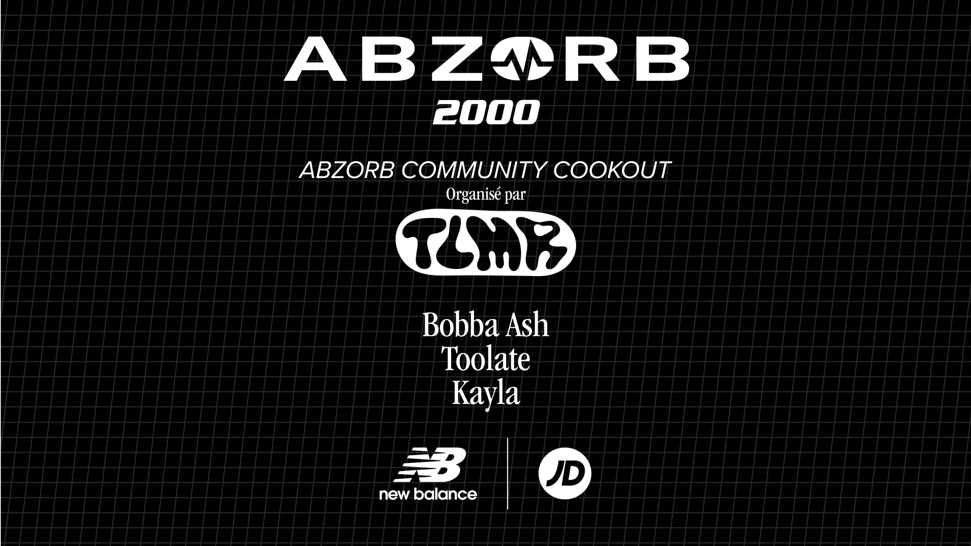 New Balance | Jd Sports Abzorb 2000 Organisé Par Tue L'amour Cover