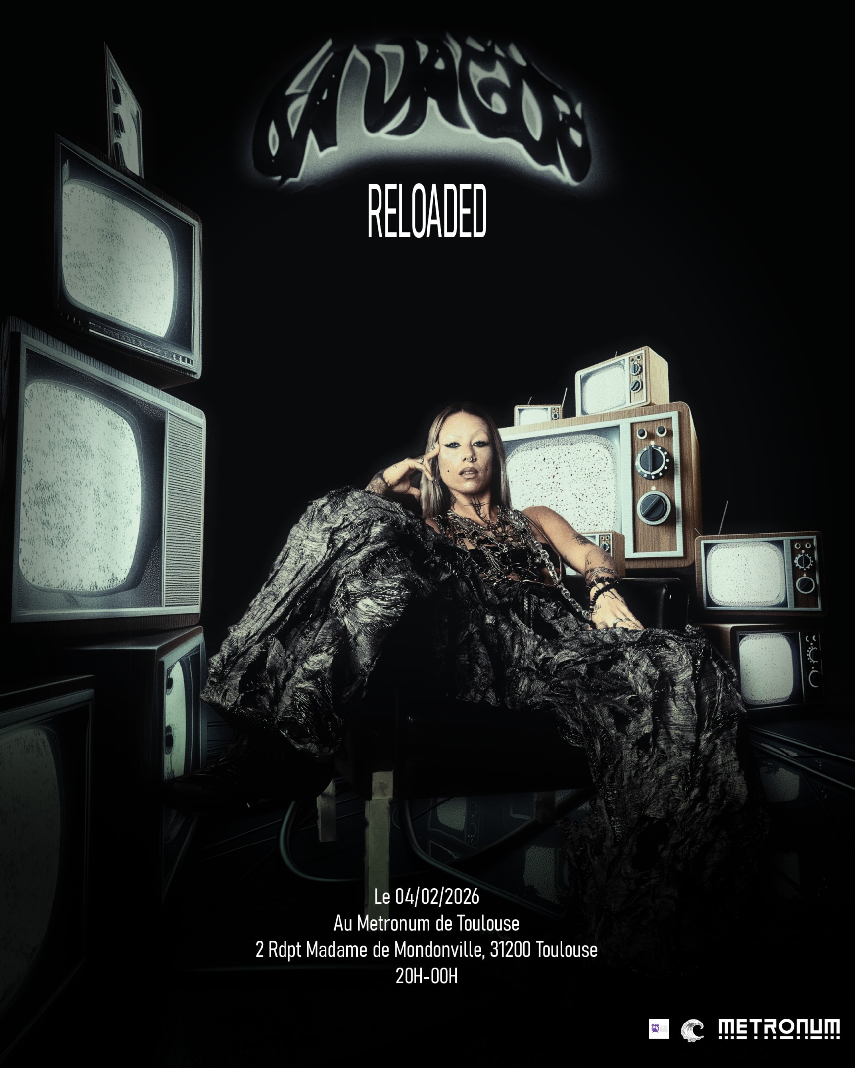 La Vague Reloaded : Ekloz + 34murphy + Cmoisano + Ask0 Cover