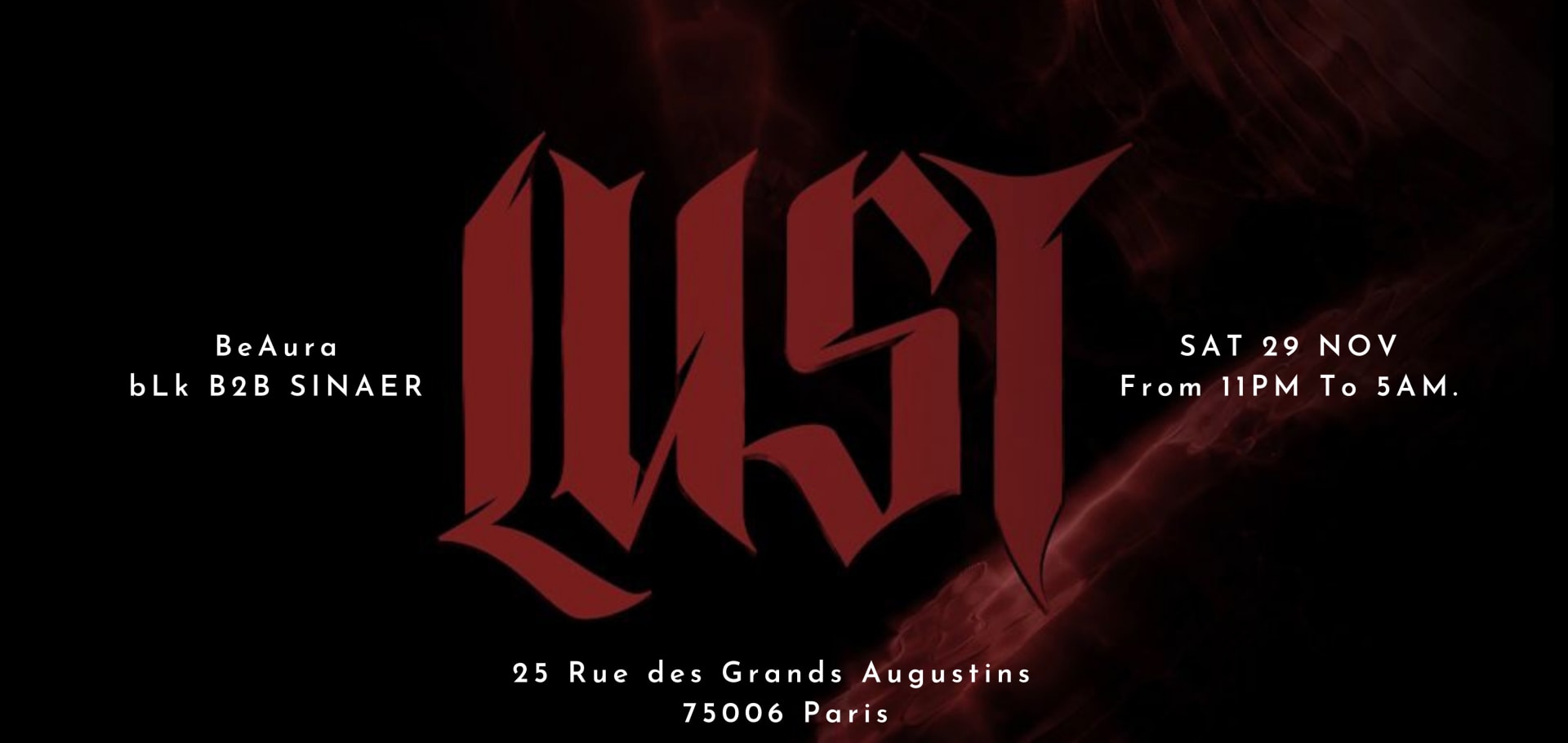 Lust Invites Beaura Cover