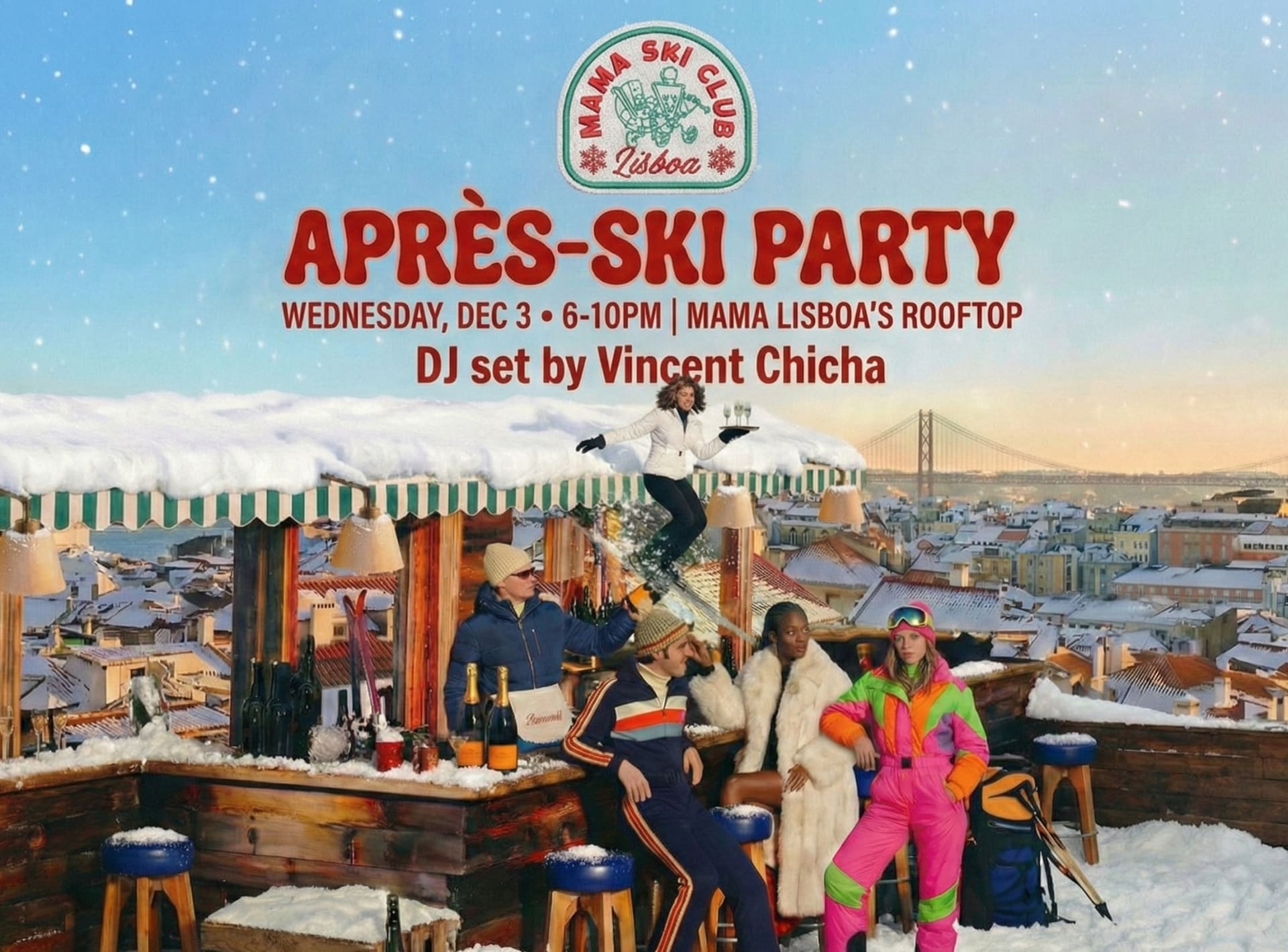 Après-Ski Party @ Mama Lisboa Rooftop Cover
