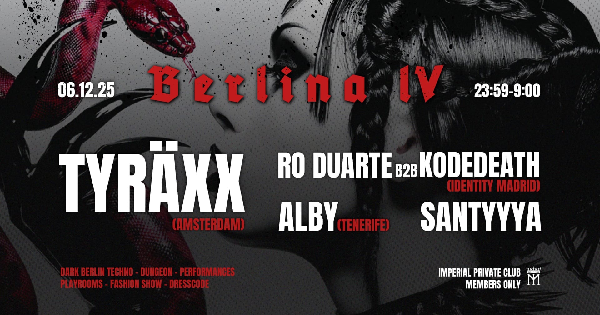 Berlina IV - We Are Kinky Barcelona Cover