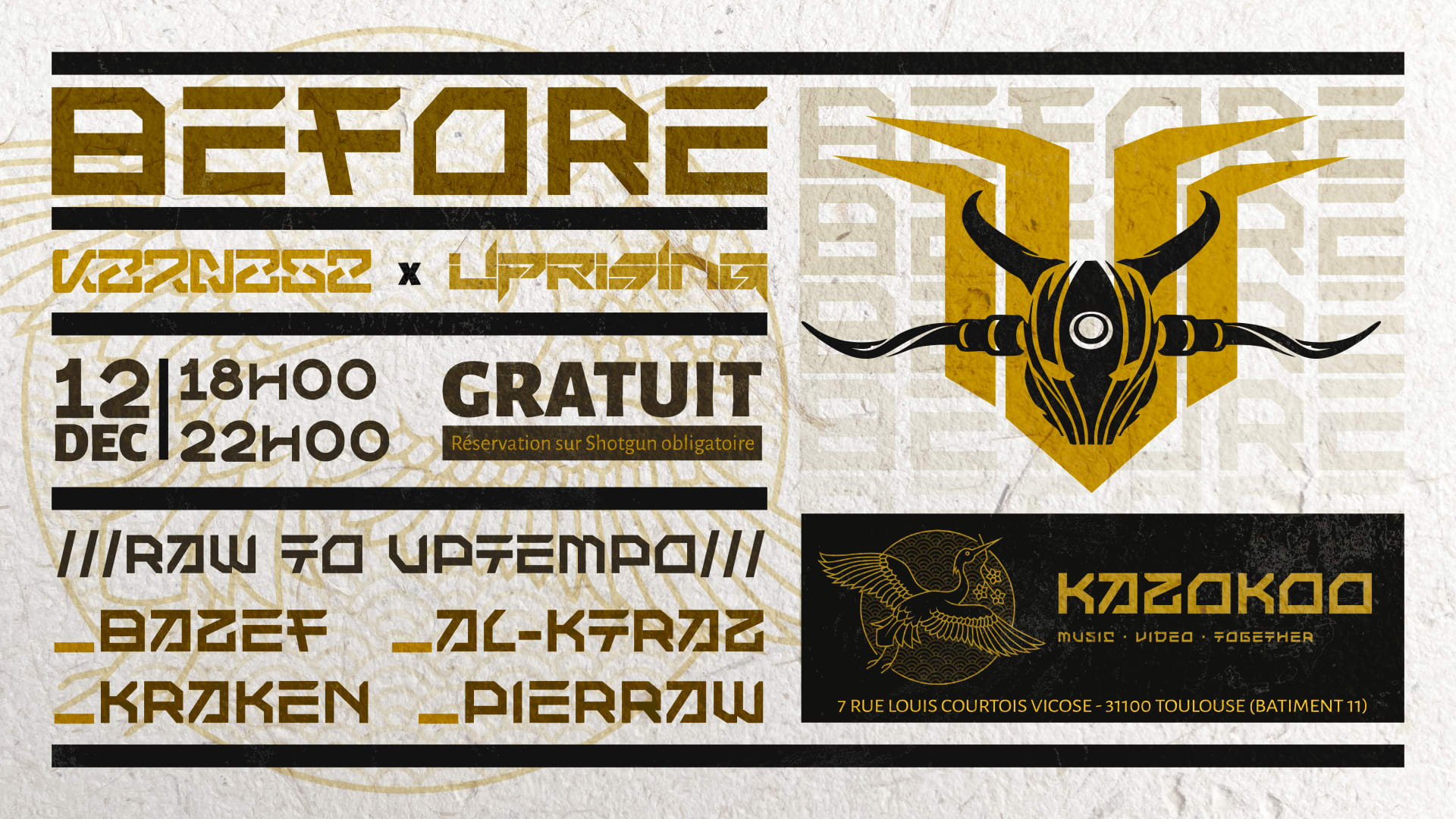 Before Fearz - Kazokoo Invite Uprising Cover