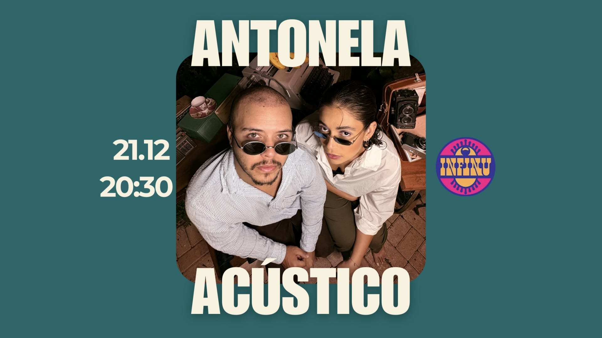 Infinu Apresenta Antonela Acústico Cover