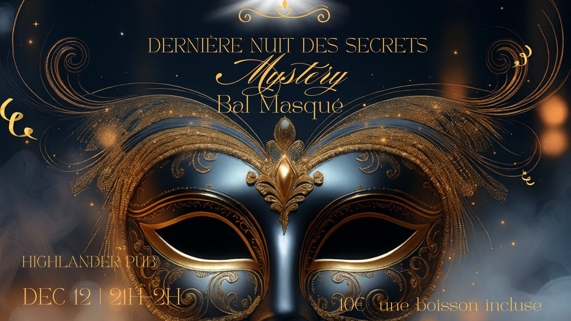 Bal Masqué :La Dernière Nuit Des Secret Cover