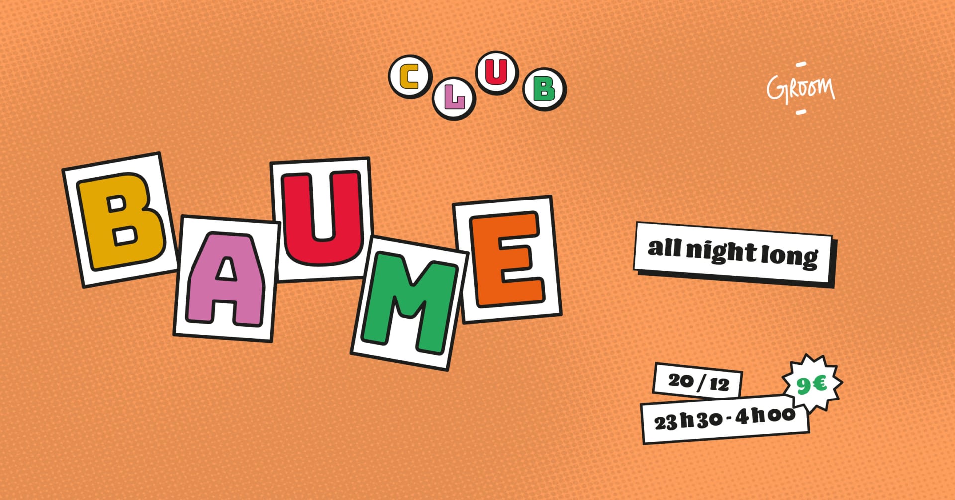 Baume All Night Long Cover