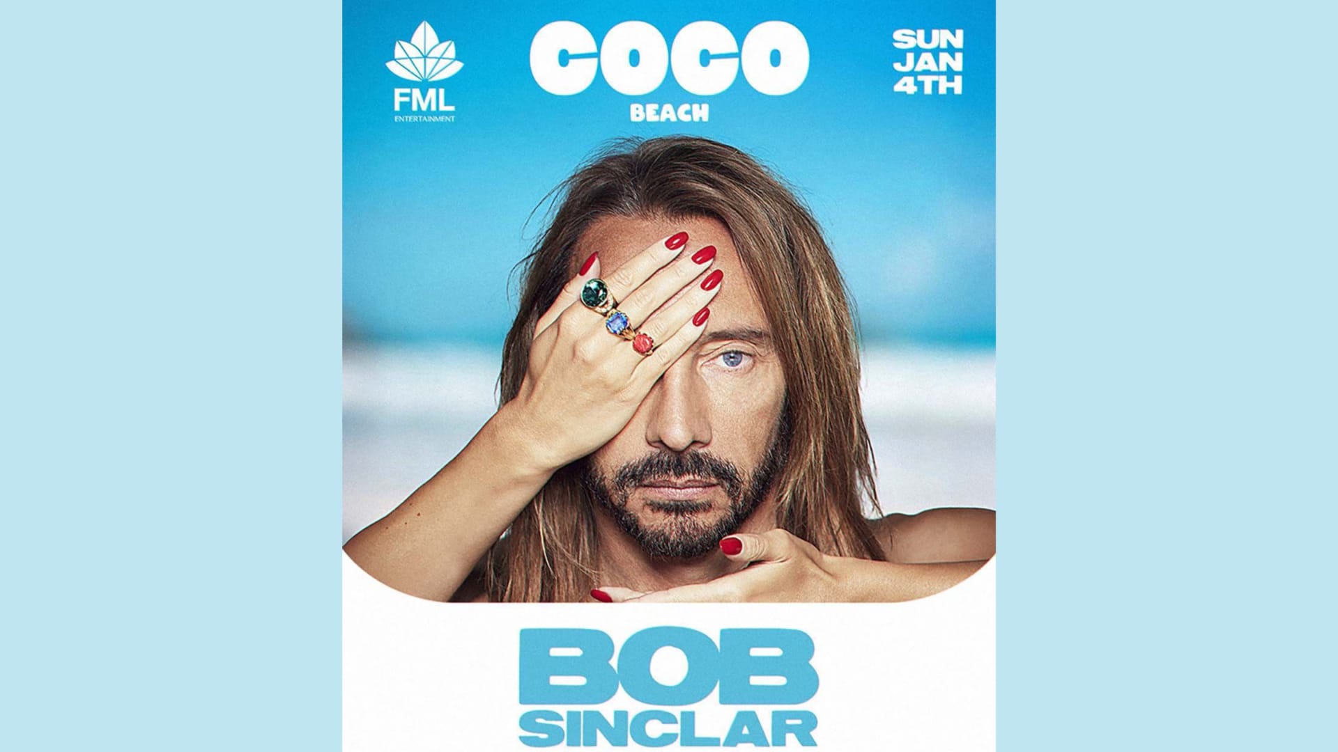 Bob Sinclar X Coco Beach 4 Janvier 2026 Cover