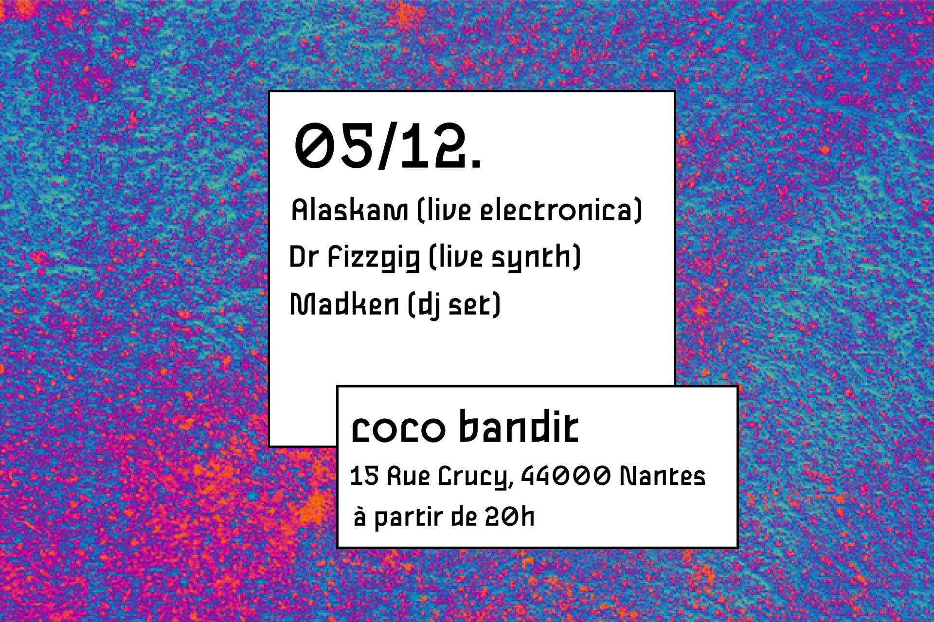 05.12 Live Électro@Coco Bandit Cover