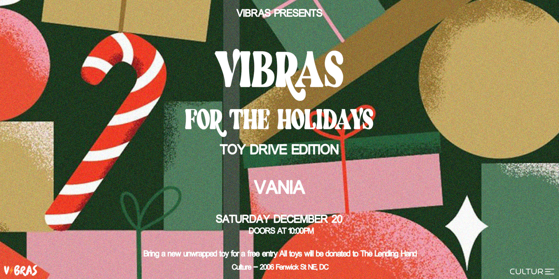 Vibras For The Holidays: Toy Drive Edition Cover