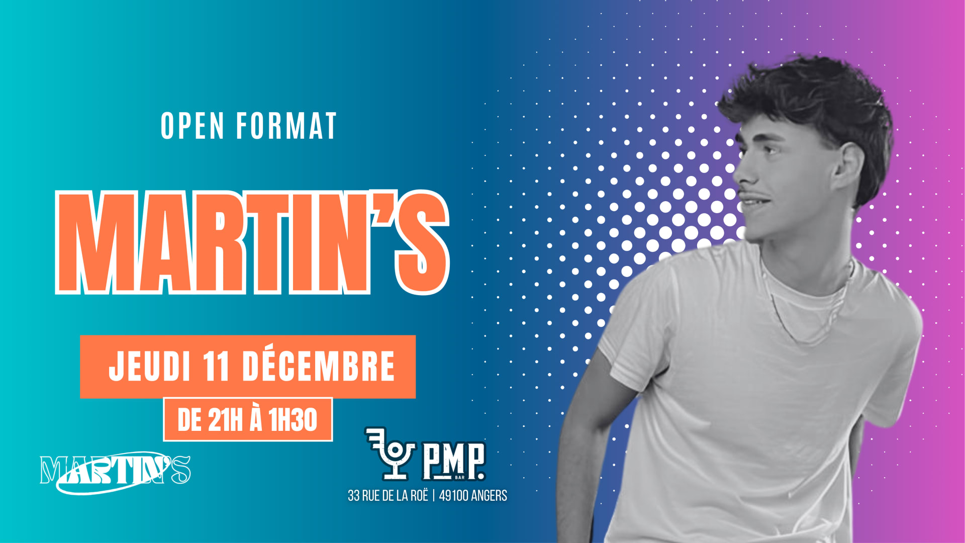 Dj Martin's (Open Format Pmp Bar Angers) Cover